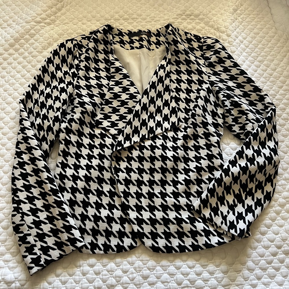 Checked Blazer - image 1